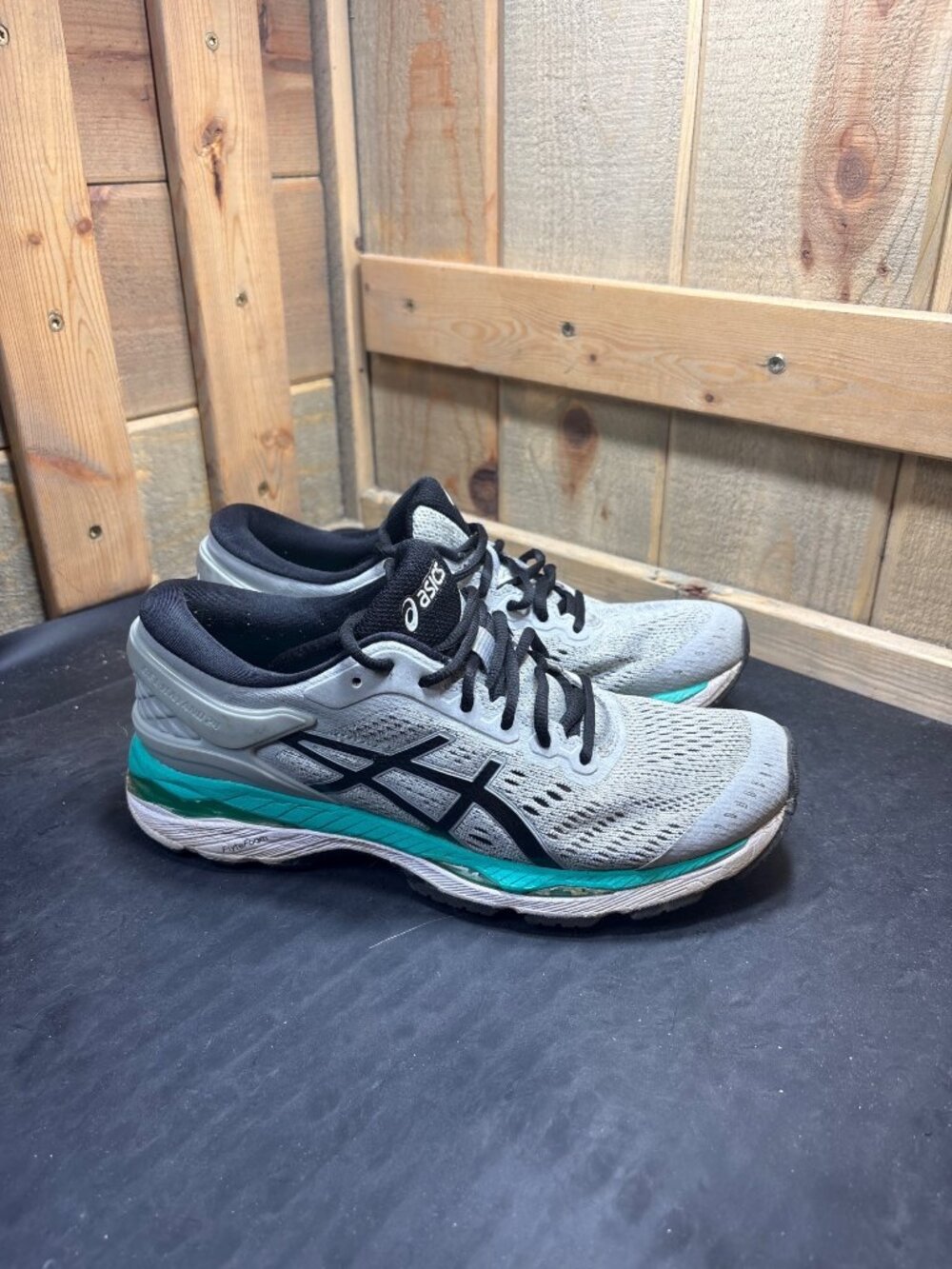 ASICS Gel Kayano 24 T799N Womens Running Shoes Size US 8 UK 6 EUR 39.5 Grey